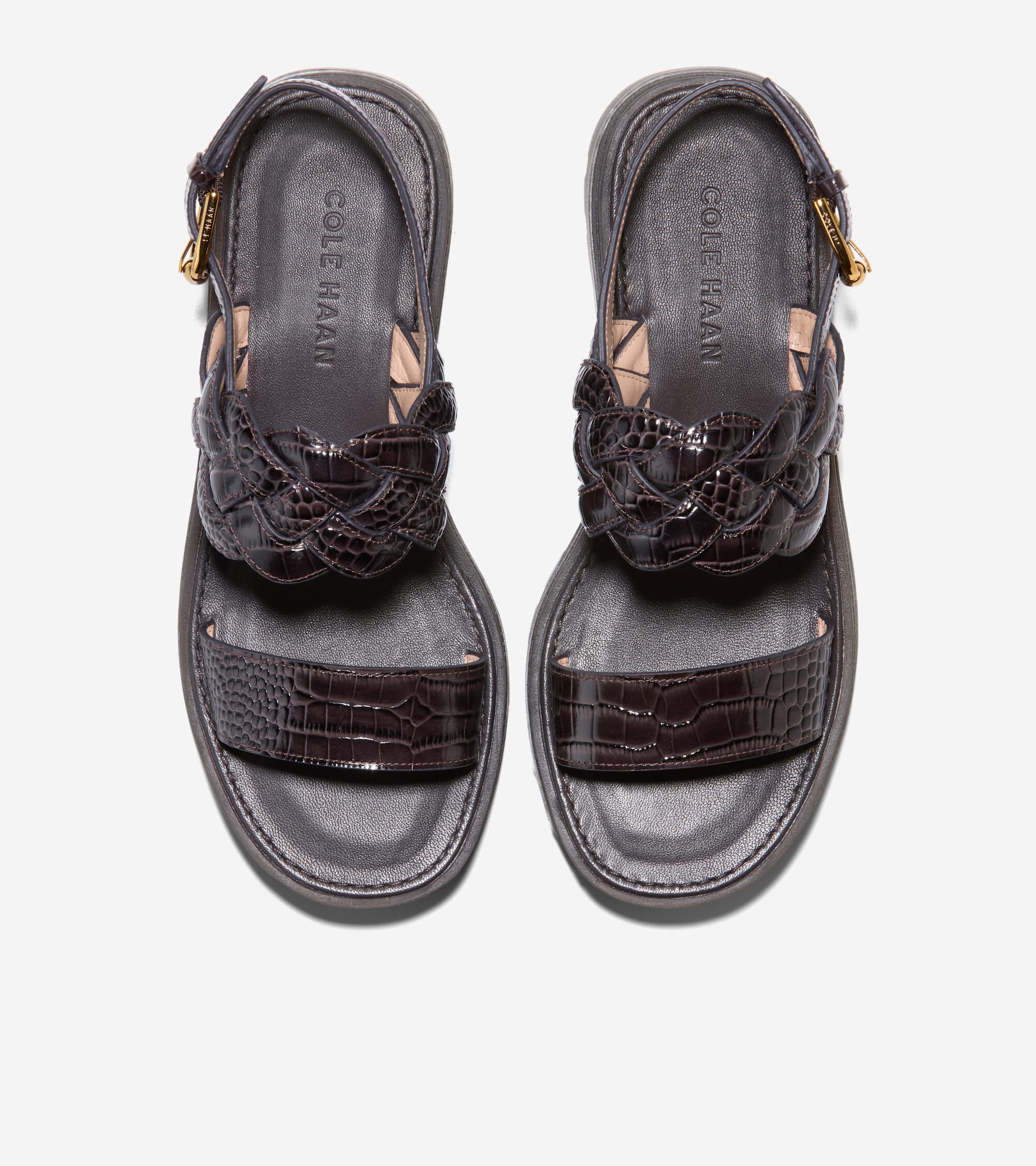 【公式ショップ】 Women's Cressida Haan Cole | Brown Dark in Sandals Lug 22.0cm以下